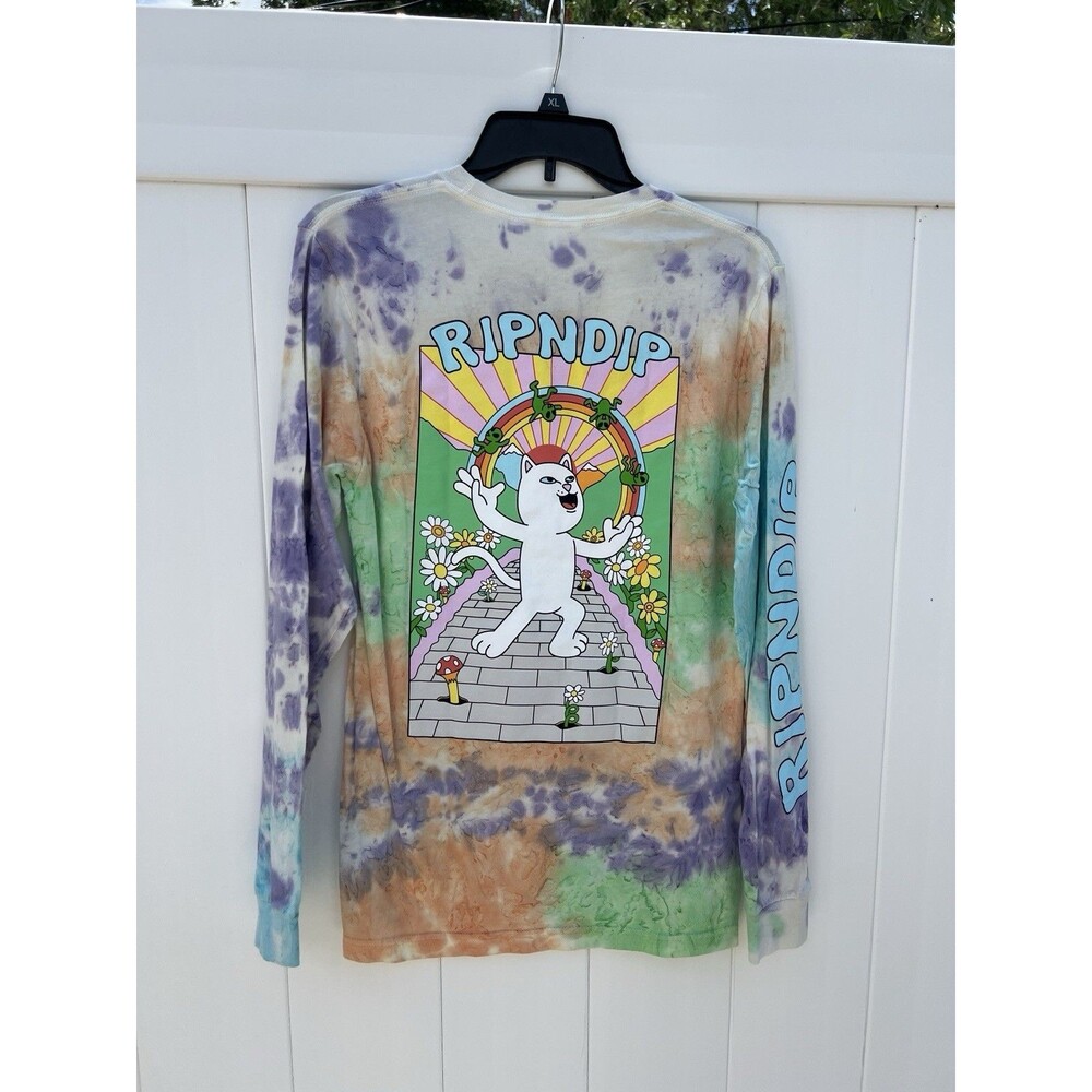 RipnDip T-Shirt X Small Cat Funny Graphic Tee Crew Neck Shirt Extra Small